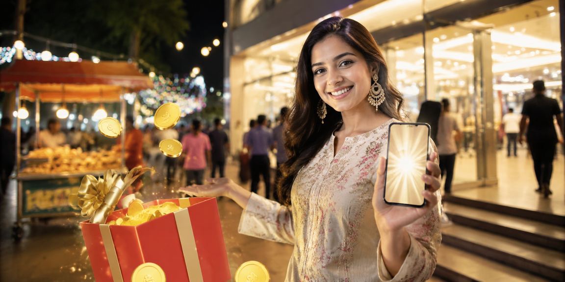 Indian player enjoying casino app promotions on a smartphone
